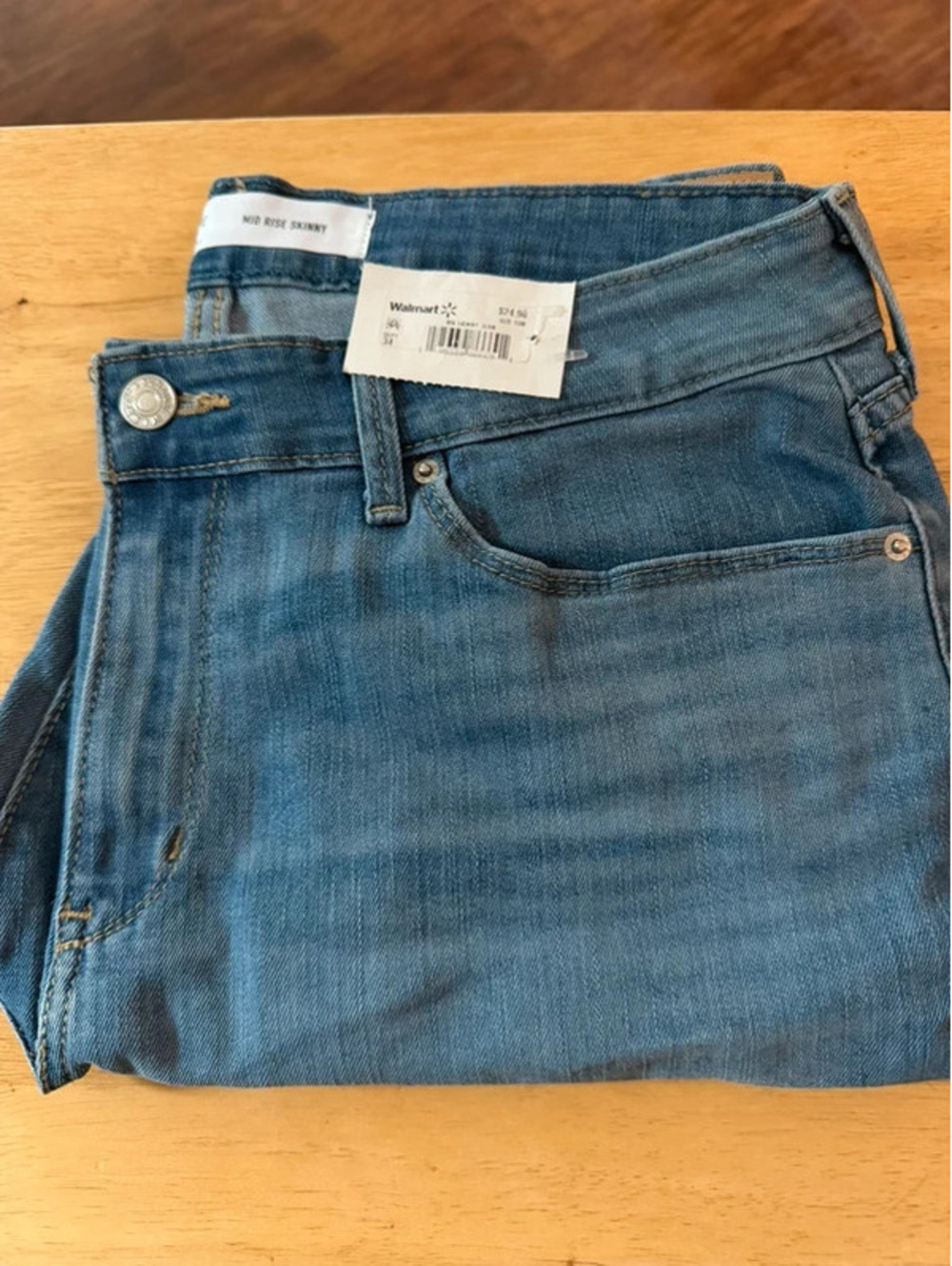 Levi Strauss Signature Mid Rise Skinny Jeans 18M